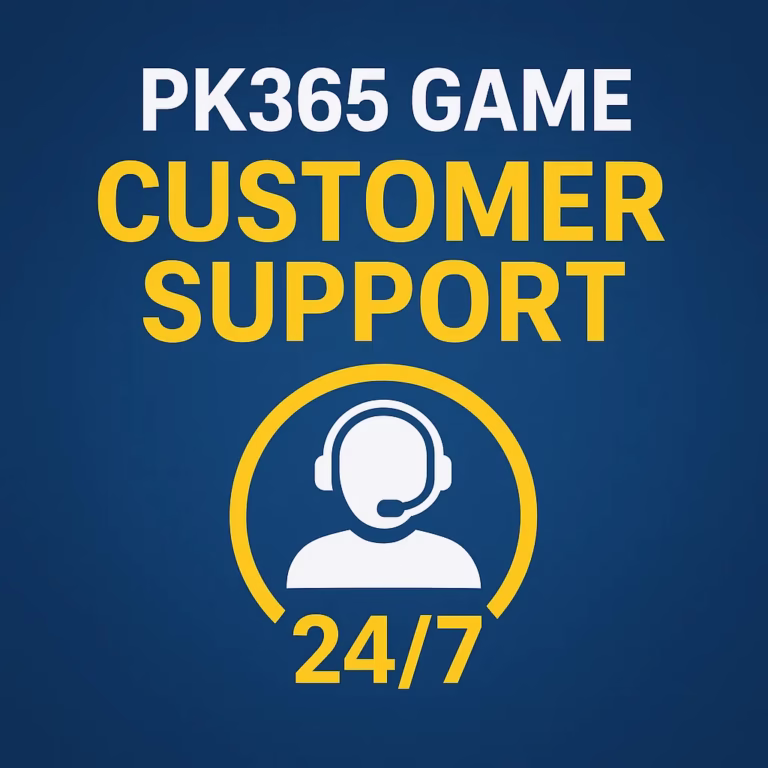 How to contact customer support of pk365 game